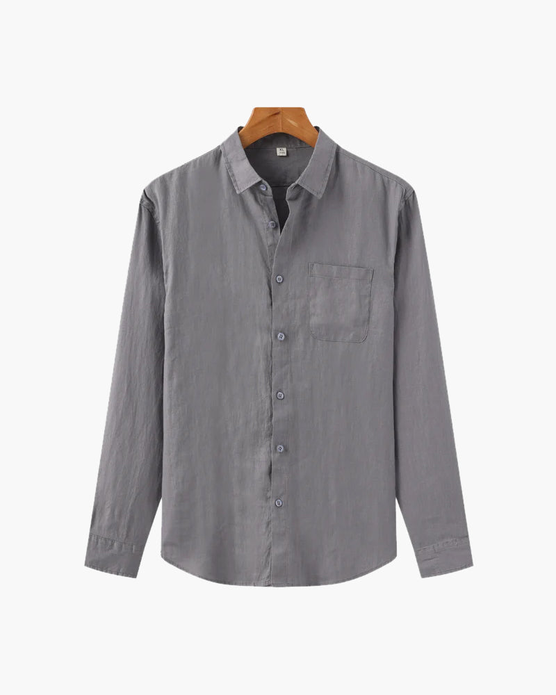 Cesare | Camicia 100% lino con vestibilità oversize