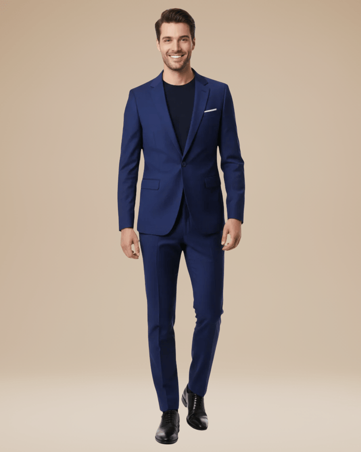 Completo da Uomo Due Pezzi | Comfort Stretch e Vestibilità Regolare per Ogni Occasione
