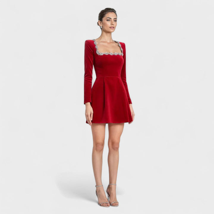 Elea | Abito Mini in Satin