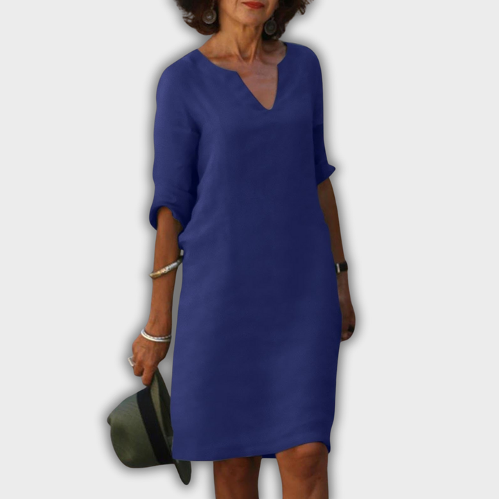 Lyns - vestito con scollo a V