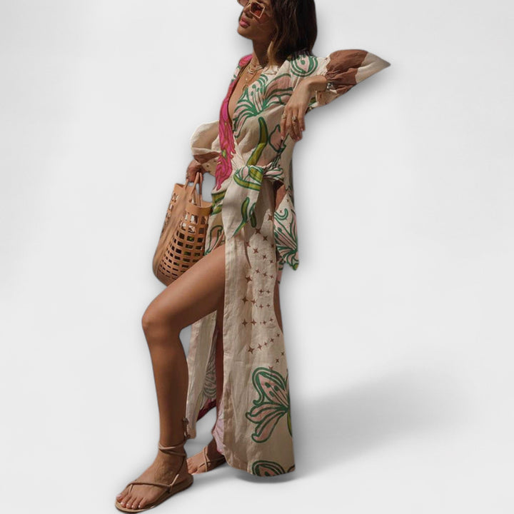 Tracey - Abito Maxi con Vita Regolabile