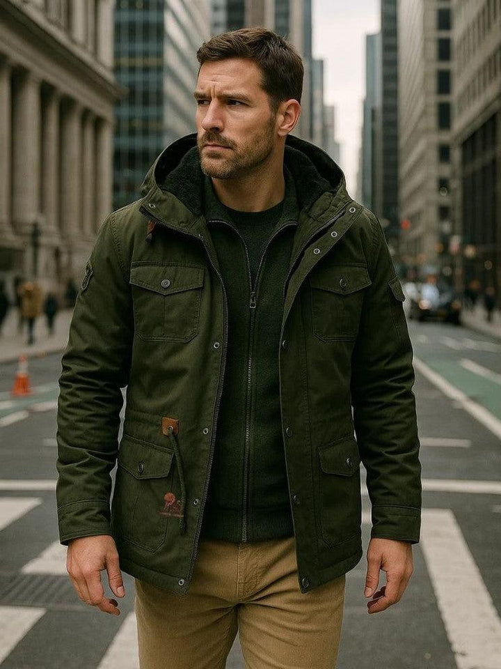 Adrian | giacca bomber in fleece
