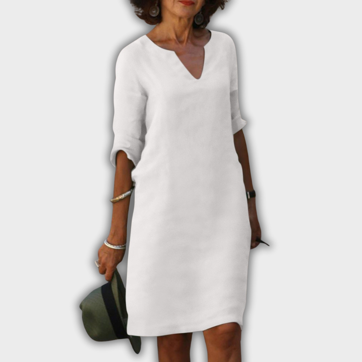Lyns - vestito con scollo a V