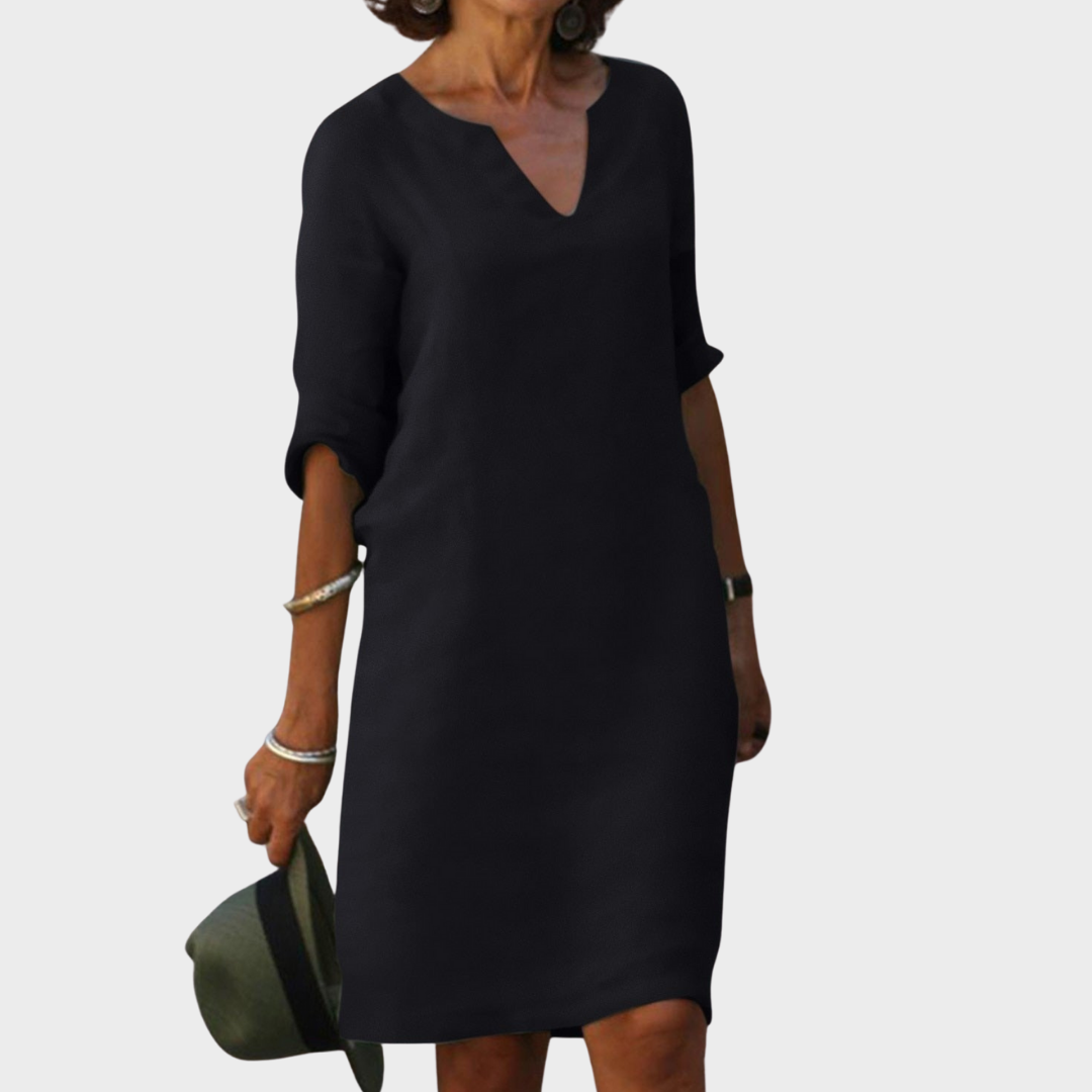 Lyns - vestito con scollo a V