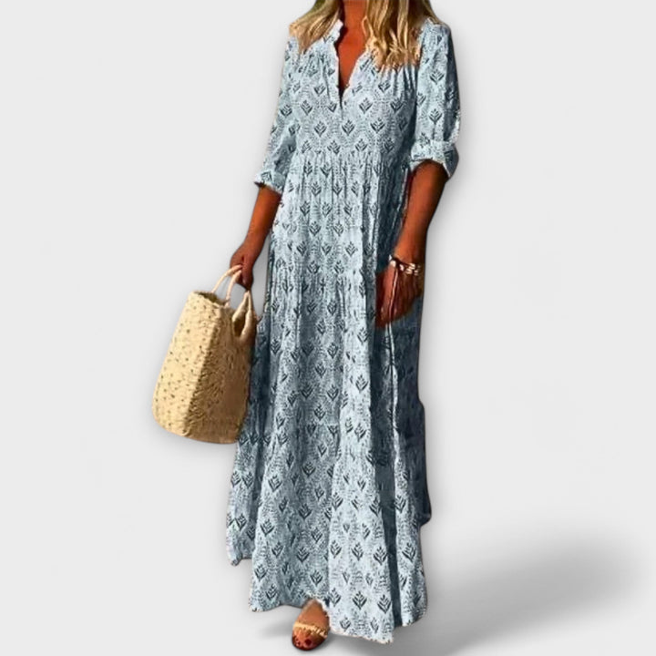 Sera - Abito Maxi Elegante e Confortevole per la Primavera