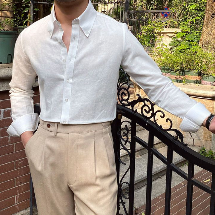 Salvatore | Elegante camicia in lino