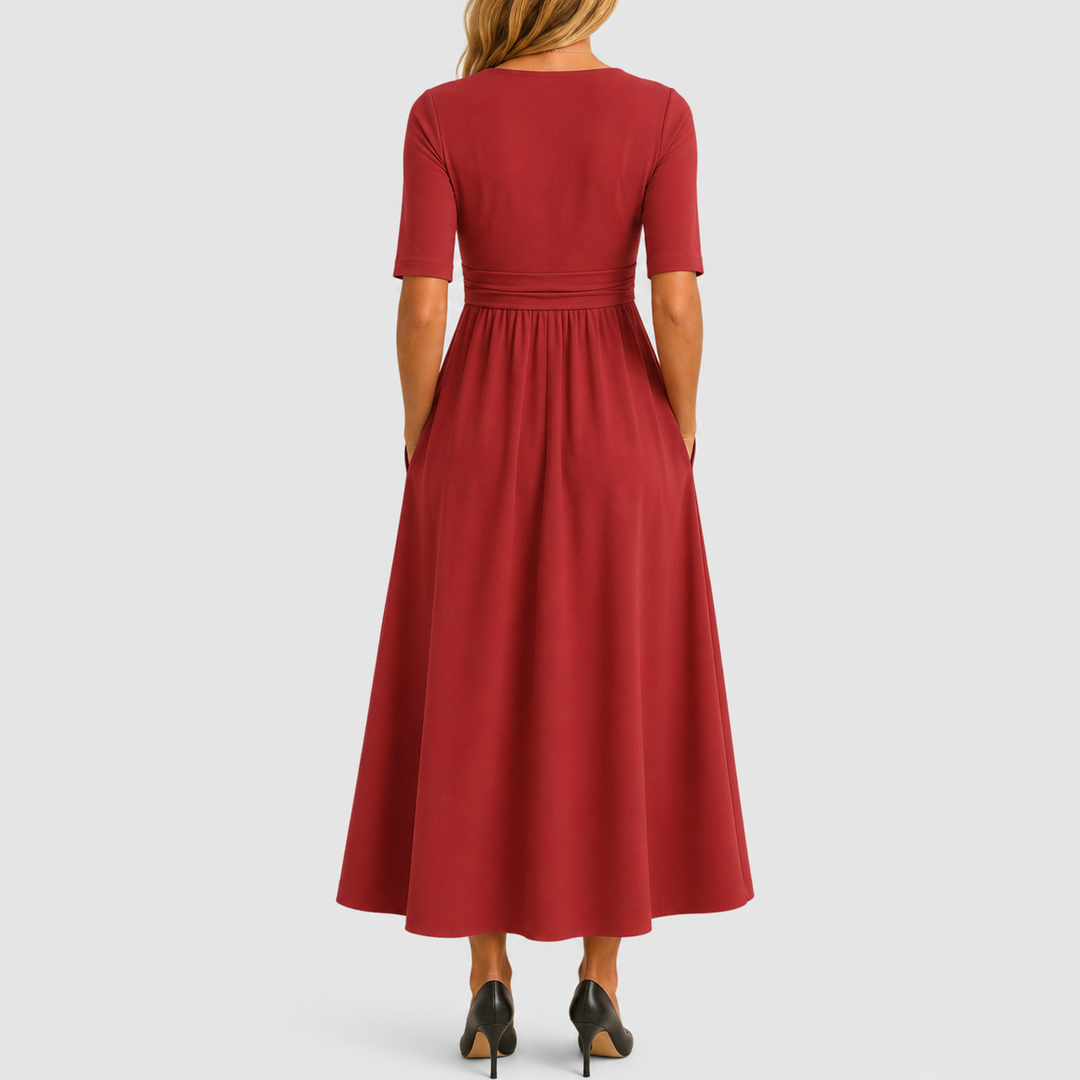 Elira | Abito Elegante a Incrocio