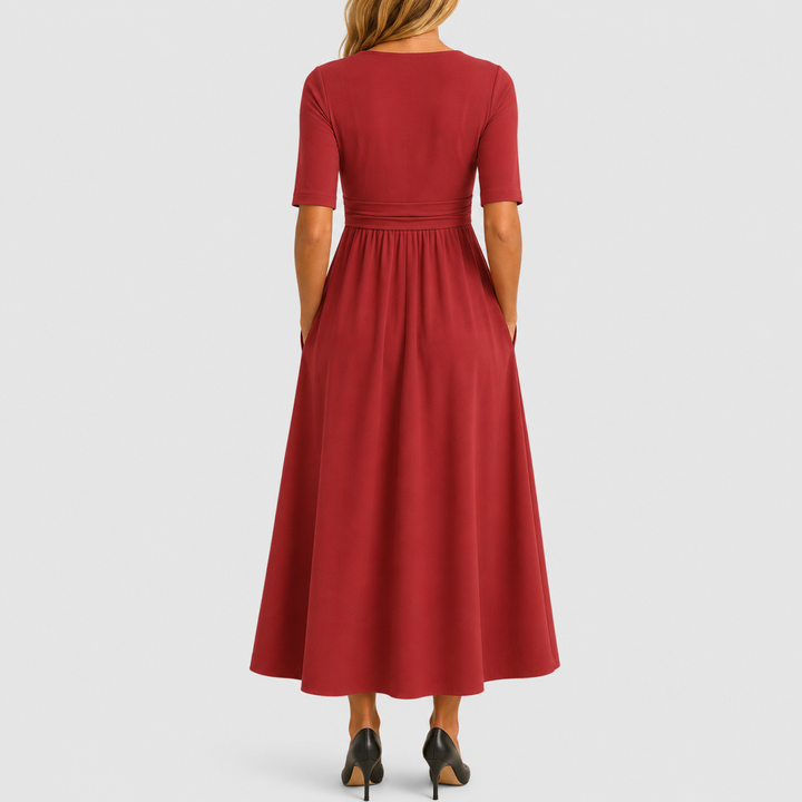 Elira | Abito Elegante a Incrocio