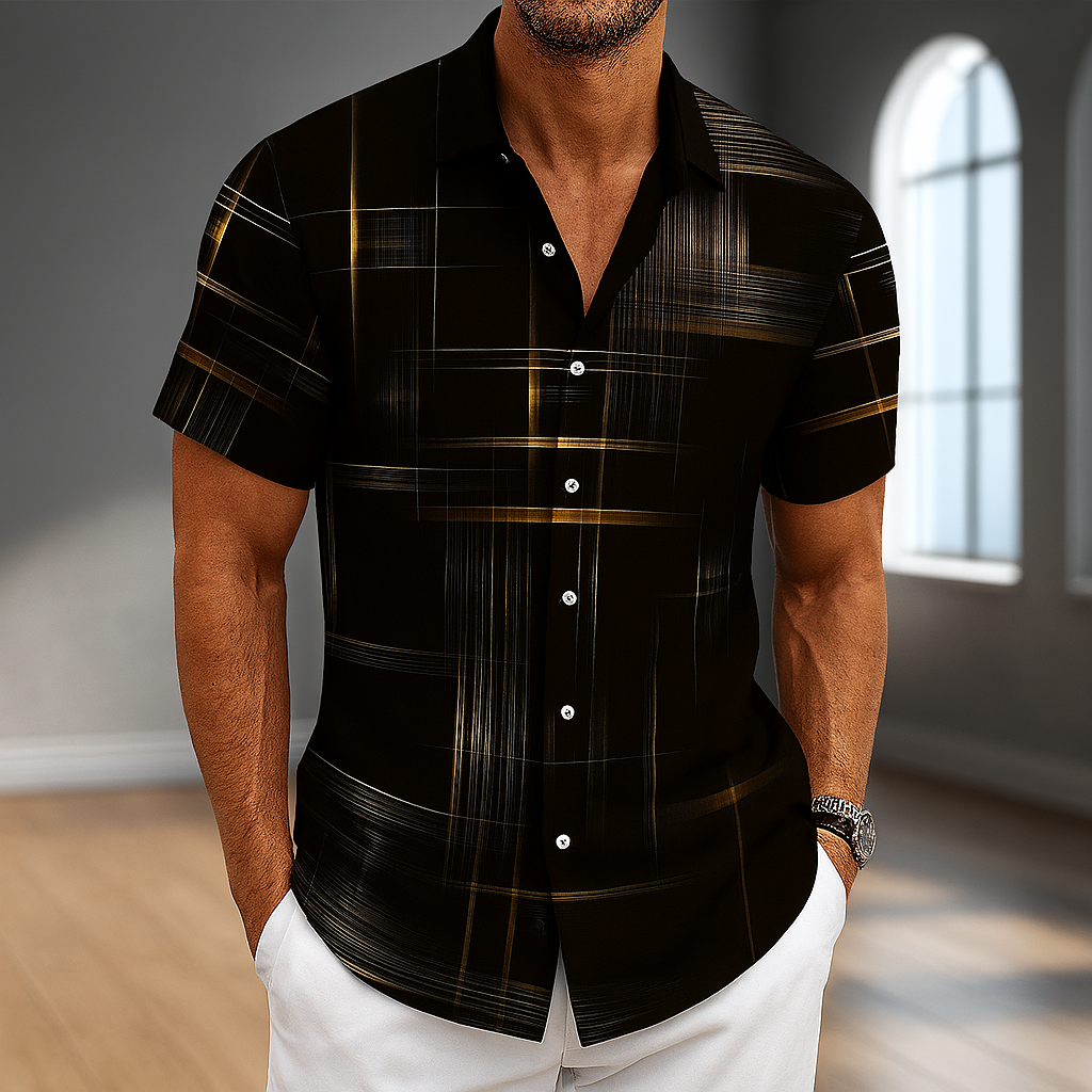 Maurizio | Polo in seta manica corta, smart casual