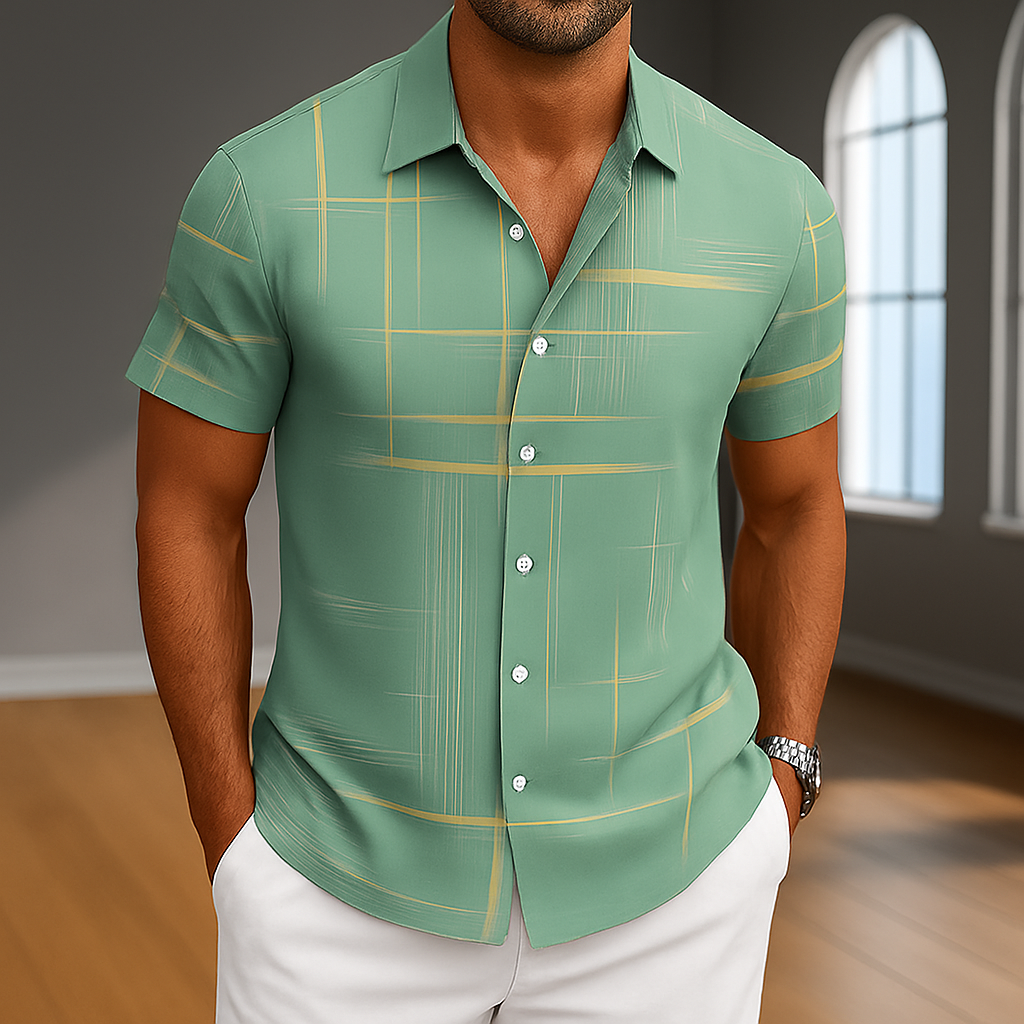 Maurizio | Polo in seta manica corta, smart casual
