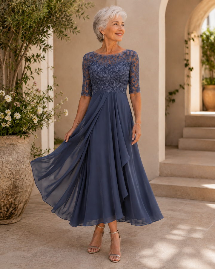 Lucia - Elegante Abito in Pizzo