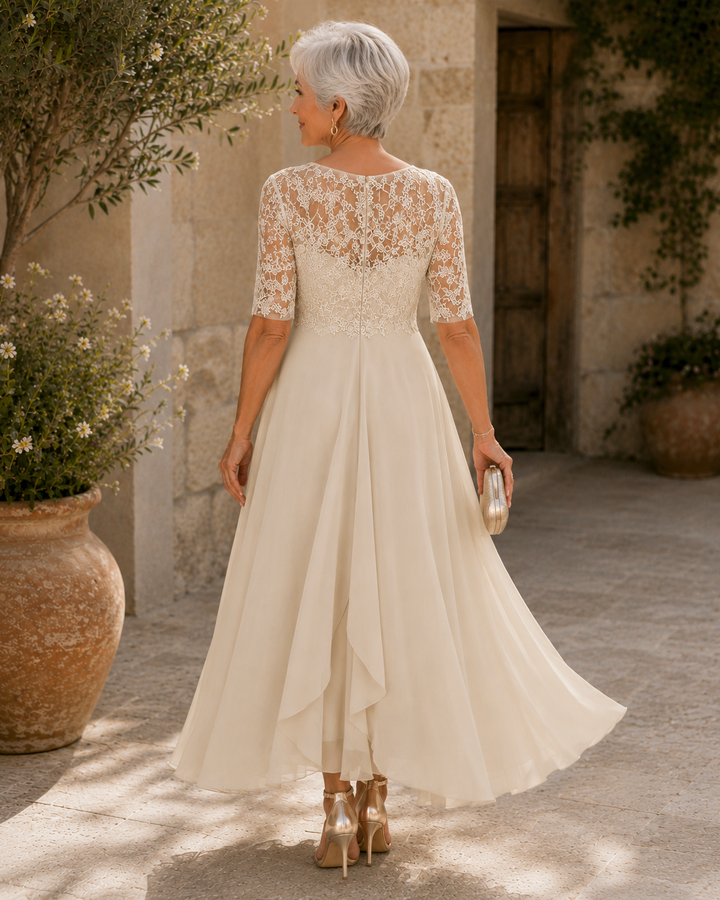 Lucia - Elegante Abito in Pizzo