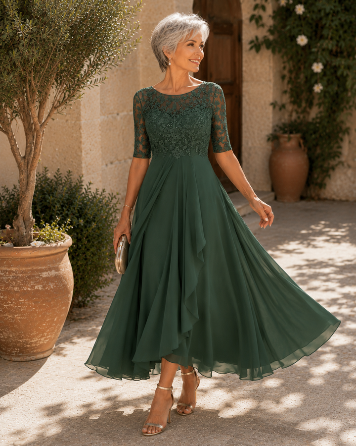 Lucia - Elegante Abito in Pizzo