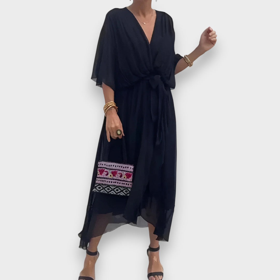 Monica | Abito con scollatura a V