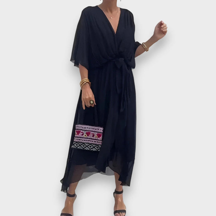 Monica | Abito con scollatura a V
