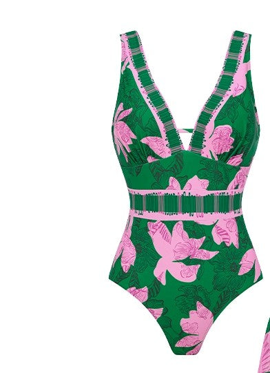 Seychelles | Costume da bagno con gonna da spiaggia