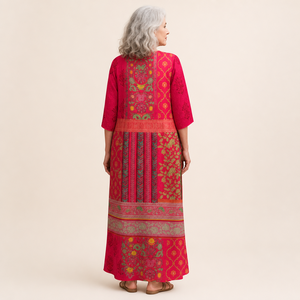 Clarissa - Abito lungo fluido chic e confortevole