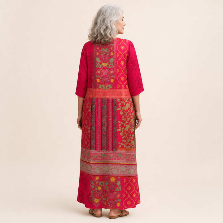 Clarissa - Abito lungo fluido chic e confortevole