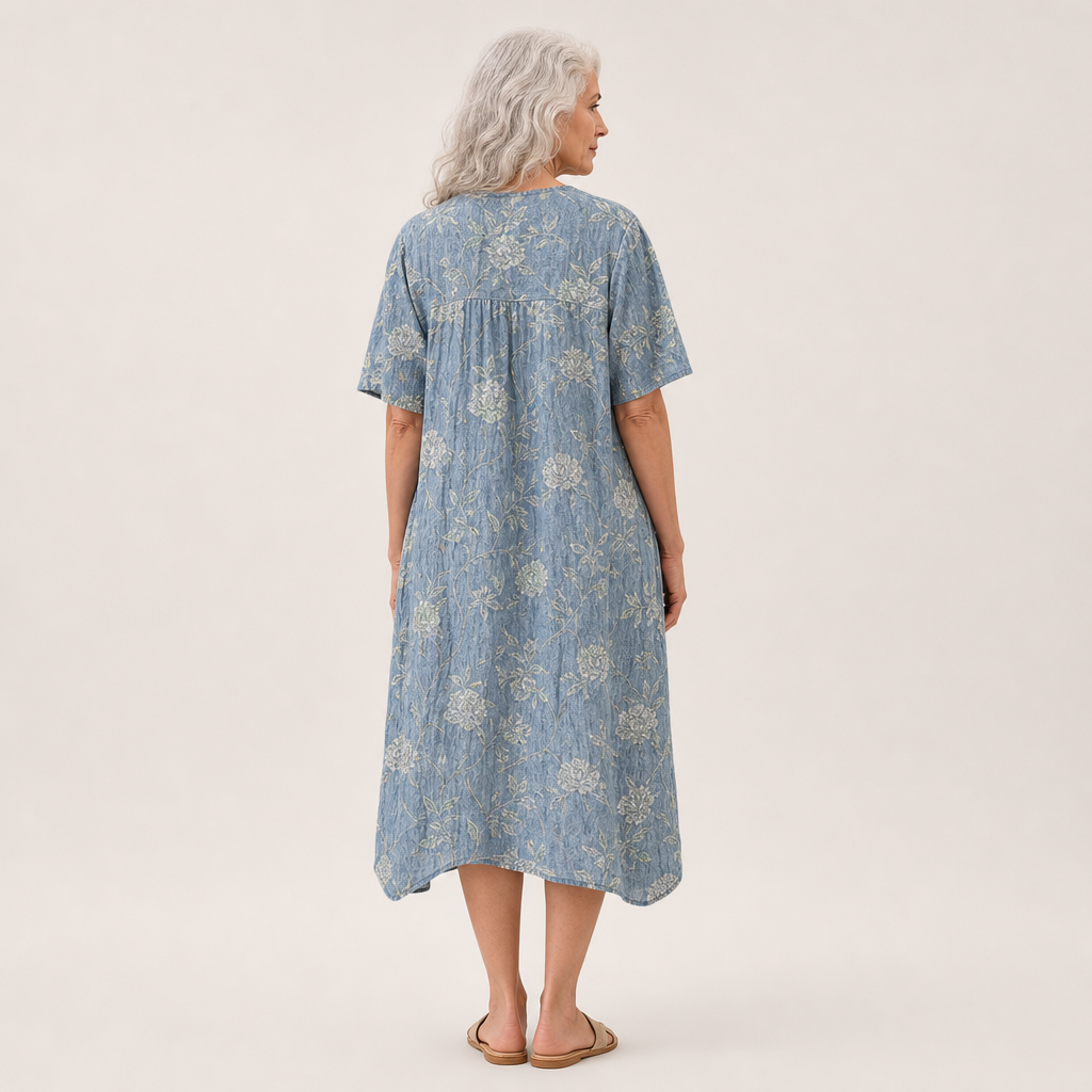 Diletta - Abito Estivo Stampato Flattering
