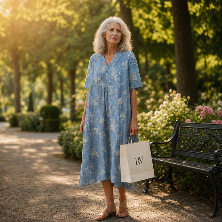 Diletta - Abito Estivo Stampato Flattering
