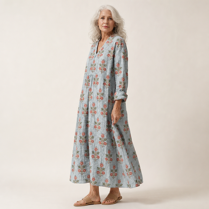 Petra - Abito Estivo Stampato Flattering