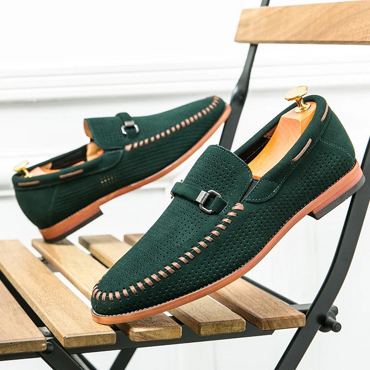 Mocassini in pelle suede firenze