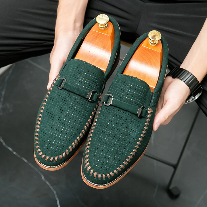 Mocassini in pelle suede firenze