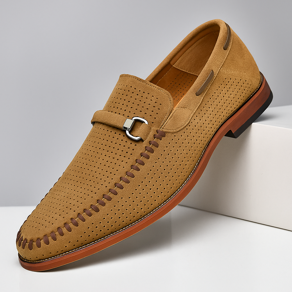 Mocassini in pelle suede firenze
