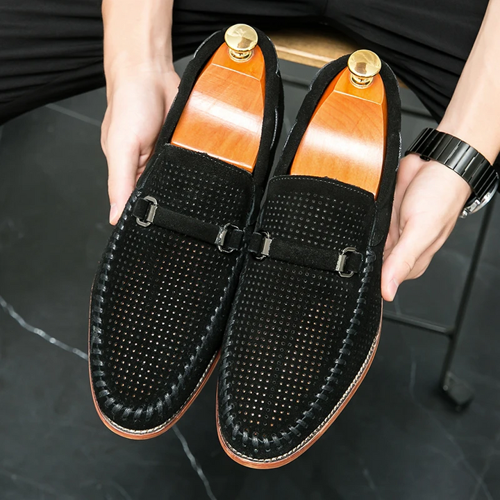Mocassini in pelle suede firenze