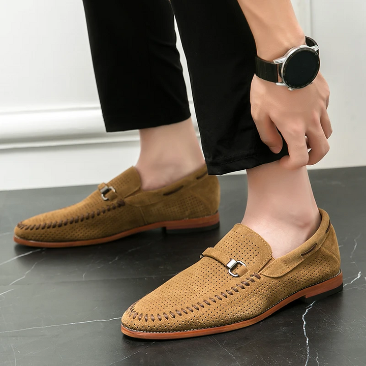 Mocassini in pelle suede firenze