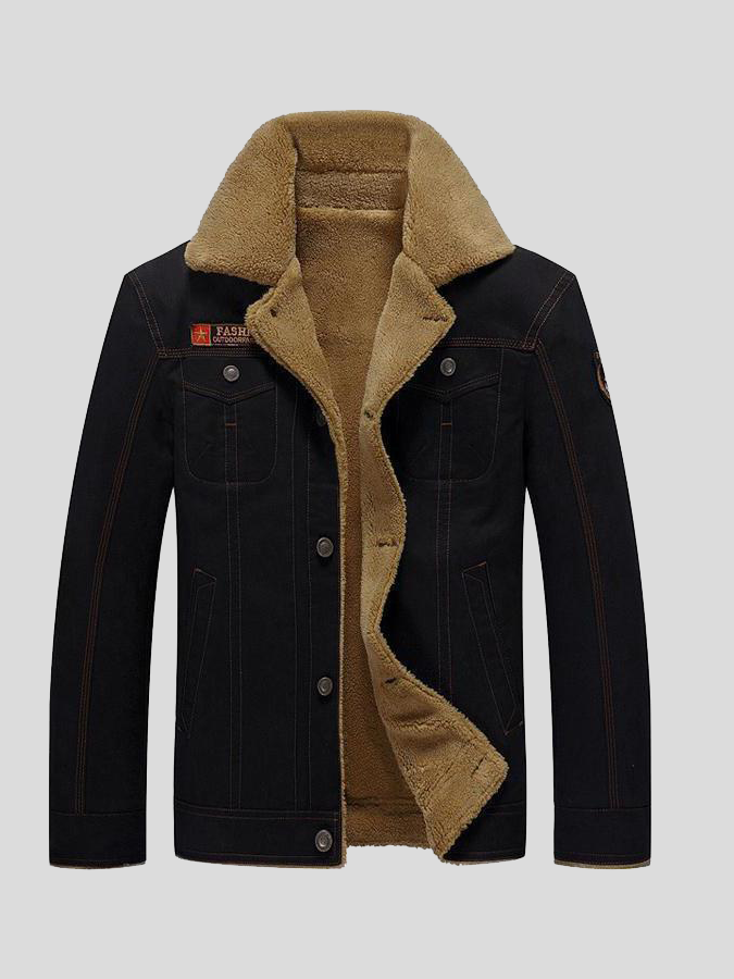 Frederik | giacca in pelle di pecora esclusiva