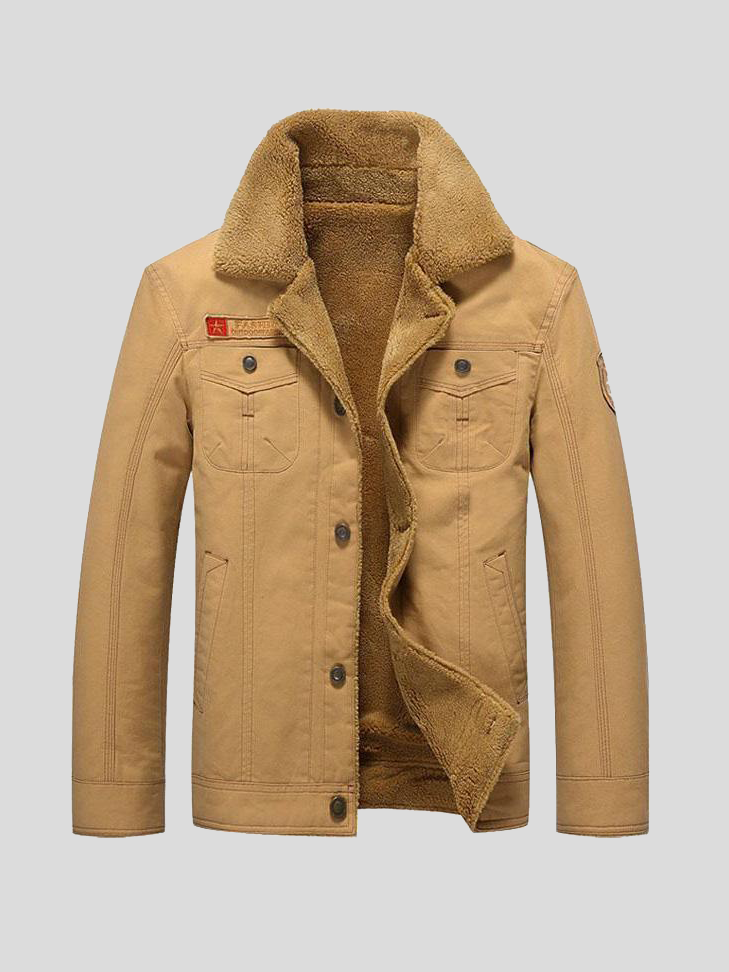 Frederik | giacca in pelle di pecora esclusiva