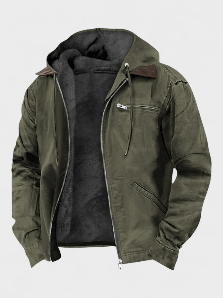 Gaspard | felpa con cappuccio elegante con zip