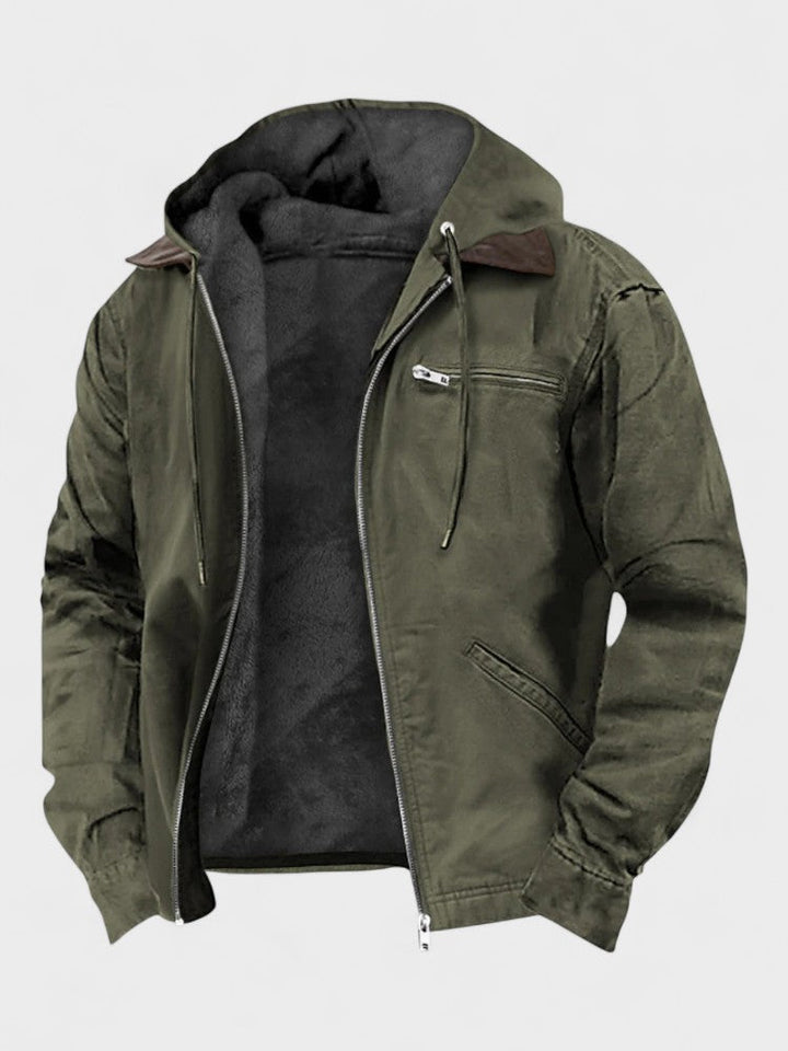 Gaspard | felpa con cappuccio elegante con zip