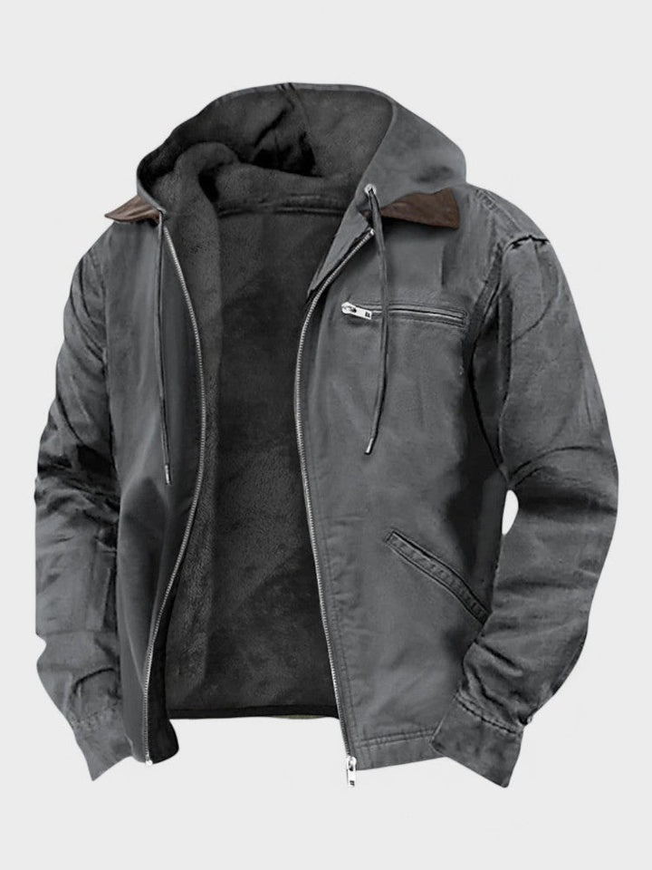 Gaspard | felpa con cappuccio elegante con zip