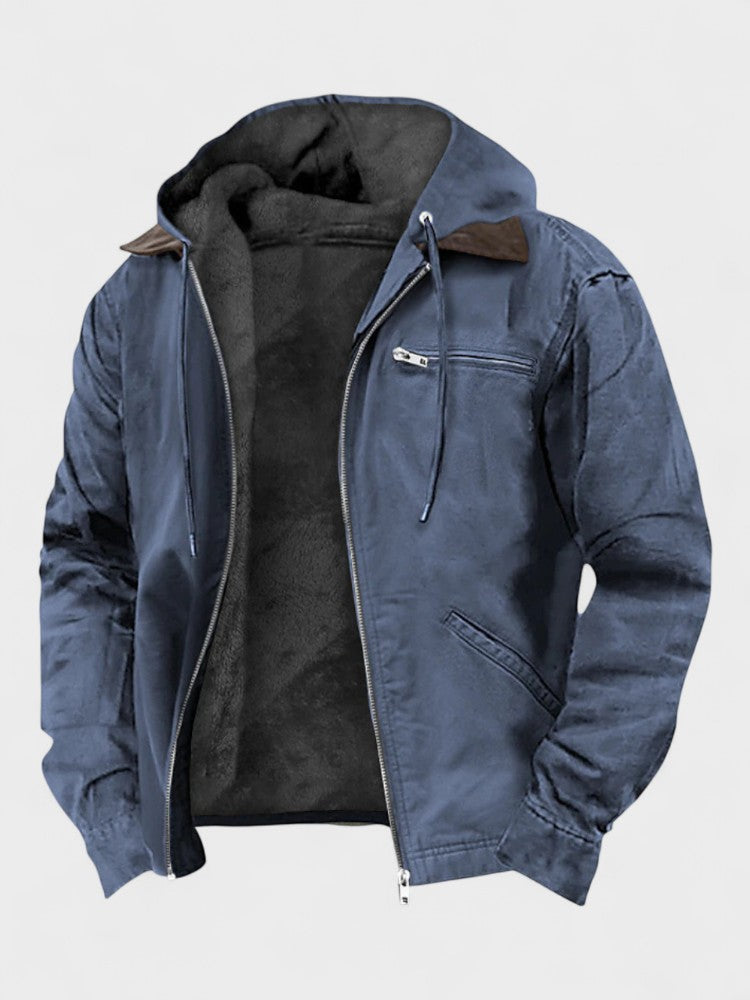 Gaspard | felpa con cappuccio elegante con zip
