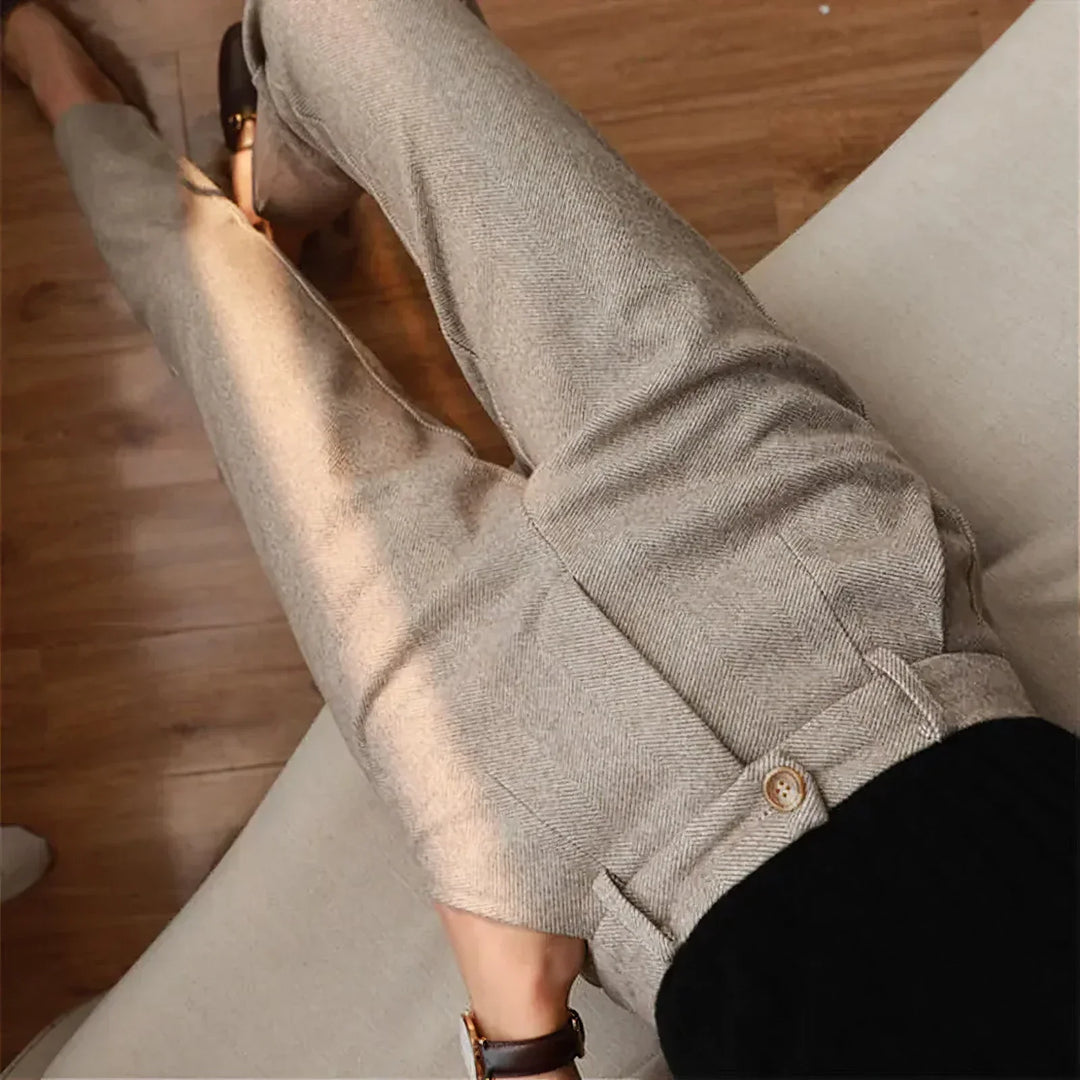 Paolo | Pantaloni uomo sartoriali in pura lana