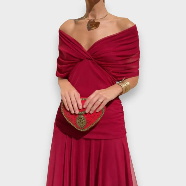 Malia | Abito Elegante con Scollatura a V