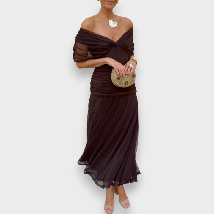 Malia | Abito Elegante con Scollatura a V