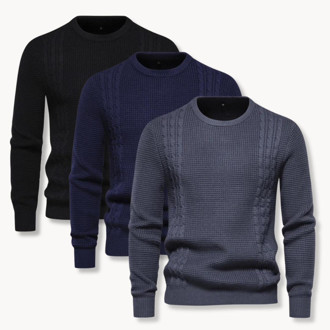 Federico - Maglione Tricot Patchwork