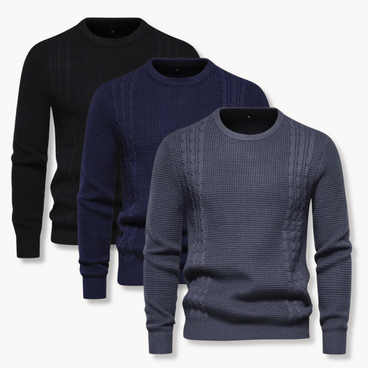 Federico - Maglione Tricot Patchwork