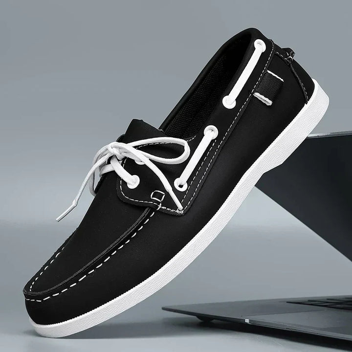Mocassini business in pelle
