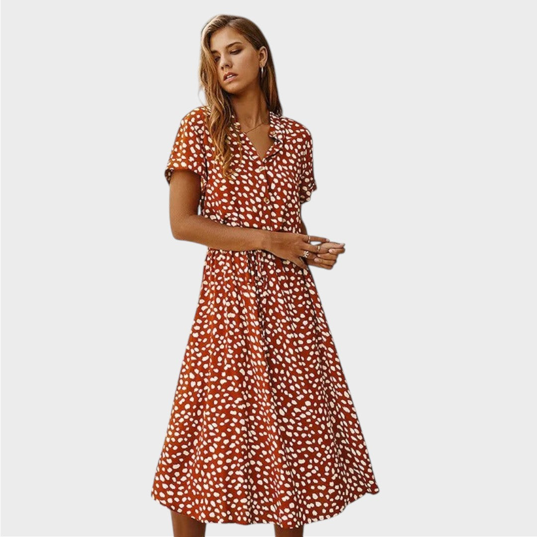 Madelina | Elegante Abito Estivo Multicolore