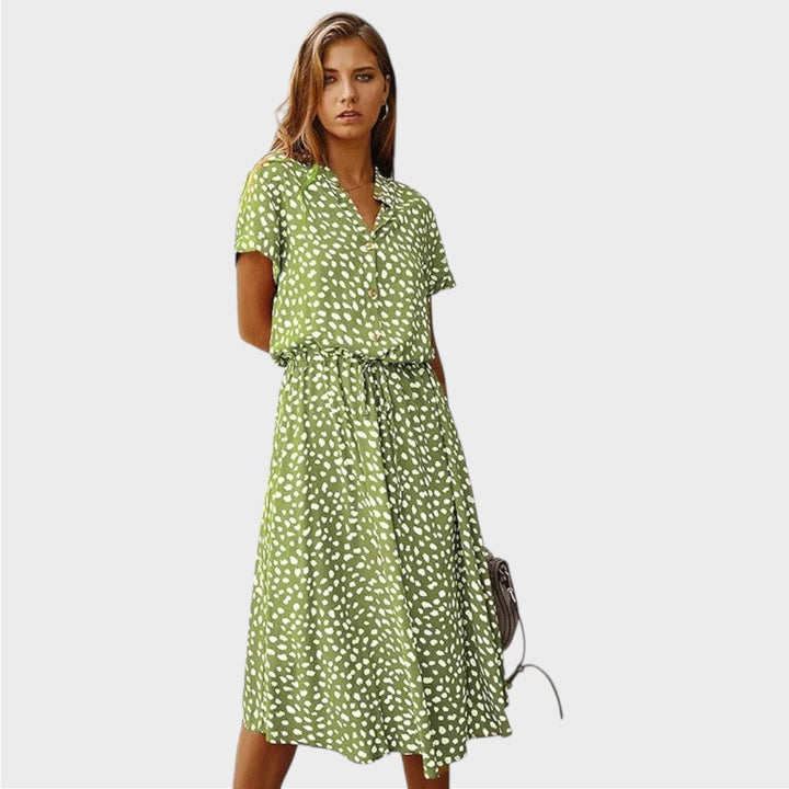 Madelina | Elegante Abito Estivo Multicolore