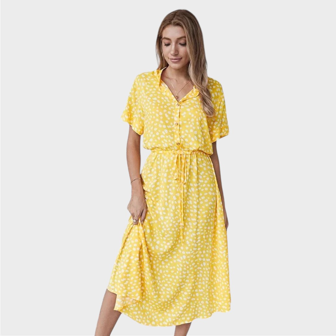 Madelina | Elegante Abito Estivo Multicolore
