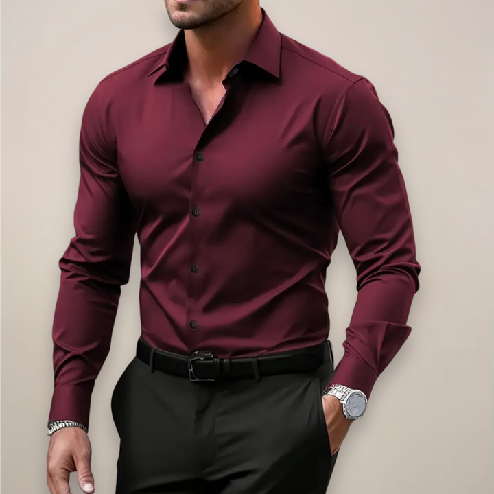 Silvio | Camicia a maniche lunghe classica business