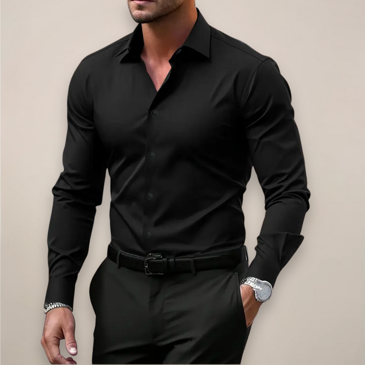 Silvio | Camicia a maniche lunghe classica business