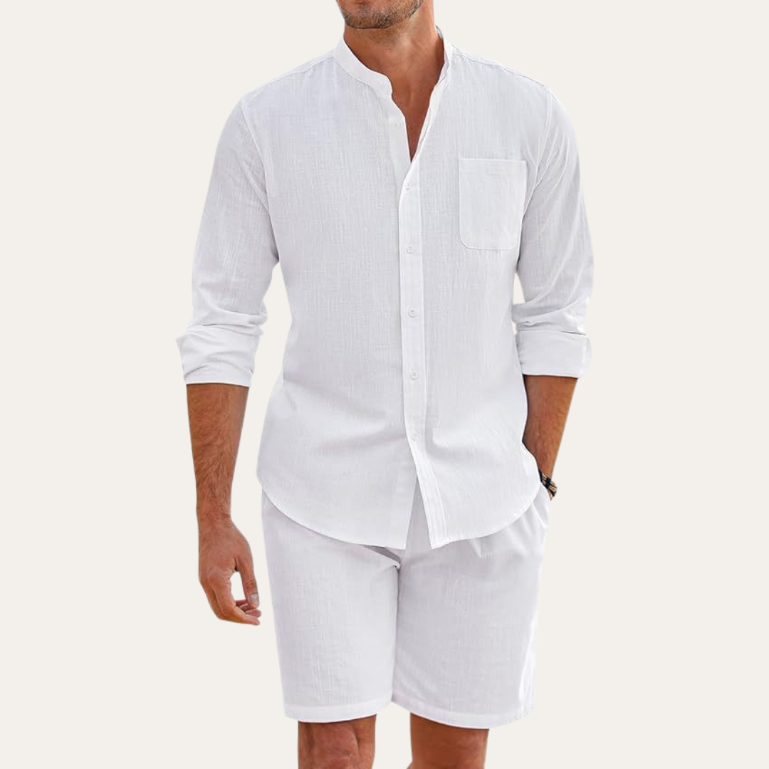 Fabrizio | Comodo Set Estivo Uomo Manica Lunga Leggero