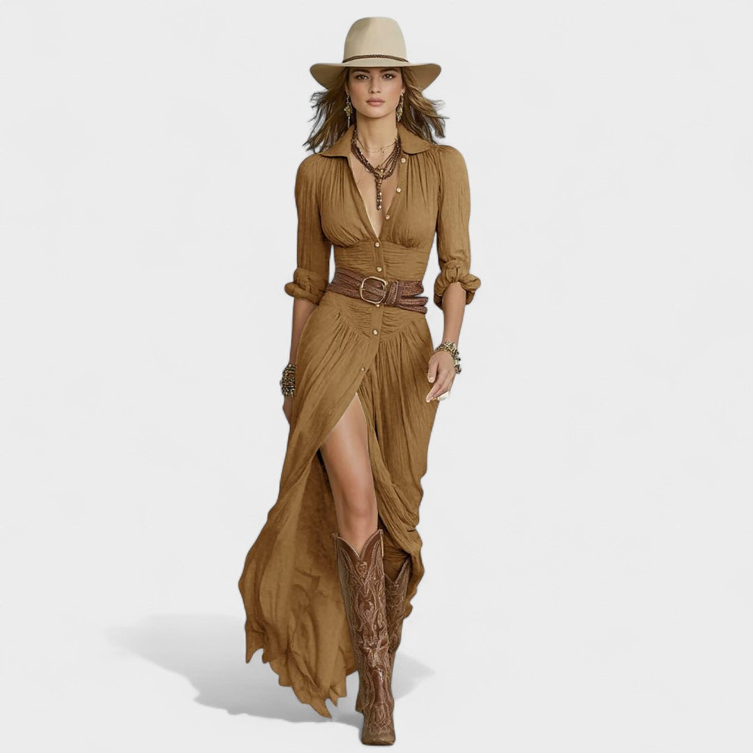 Olivia | Abito Maxi Chic