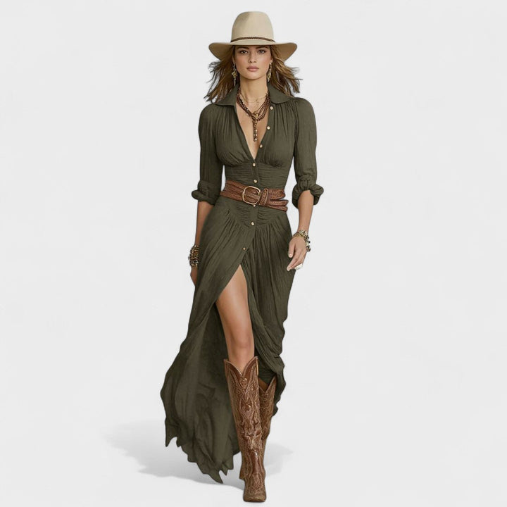 Olivia | Abito Maxi Chic